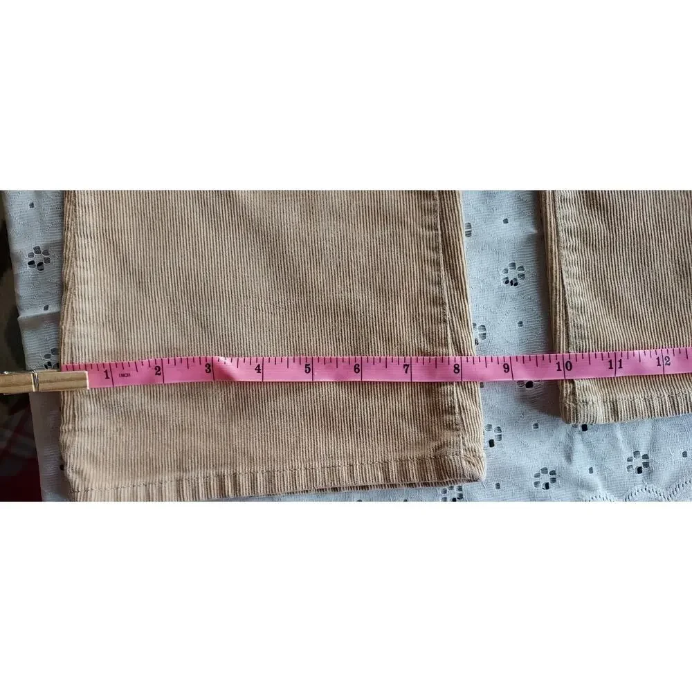 OLD NAVY Girl's Retro Brown Adjustable Waist Bootcut  Corduroy Size 10 Reg